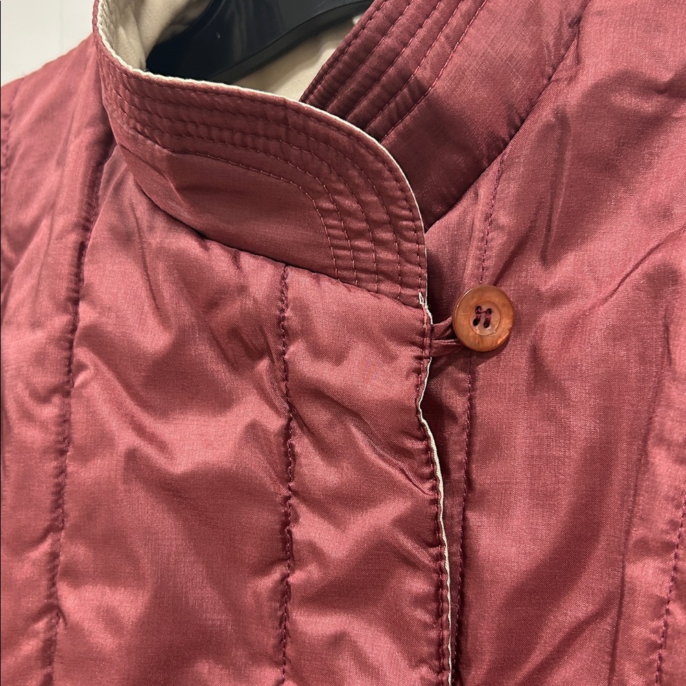 Vintage reversible trenchcoat - Picture 11 of 17